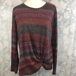 John Paul Richard Blouse With a Twist NWT